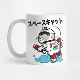 SPACE CAT JAPANESE Mug